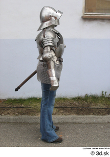 Photos Medieval Knight in plate armor 20 a poses knight…